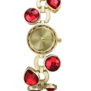 Watch Women Gold & Red Style & Co